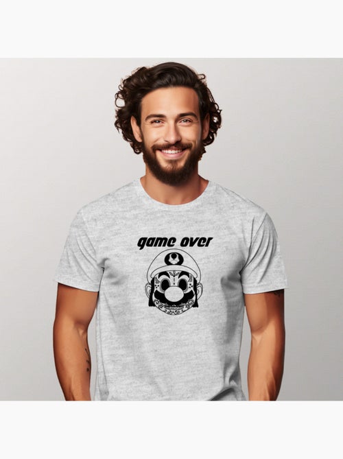 T-shirt Homme - GAME OVER MARIO - Kiabi