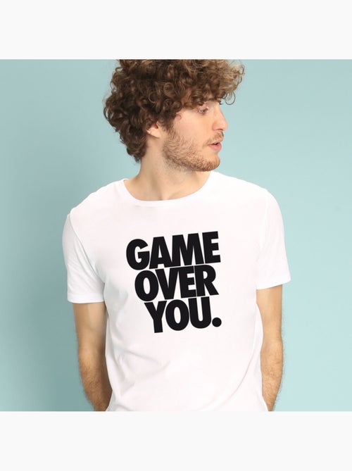 T-shirt Homme - GAME OVER YOU - Kiabi T-shirt Homme - GAME OVER YOU - Kiabi
