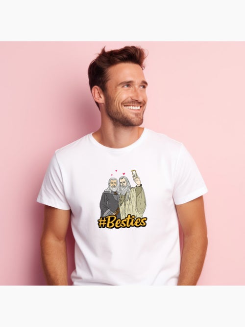 T-shirt Homme - GANDALF AND DUMBLEDORE - Kiabi T-shirt Homme - GANDALF AND DUMBLEDORE - Kiabi
