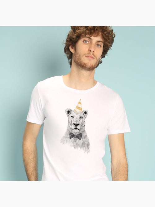 T-shirt Homme - GET THE PARTY STARTED - Kiabi T-shirt Homme - GET THE PARTY STARTED - Kiabi