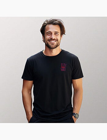 T-shirt Homme - GLITCH CAT