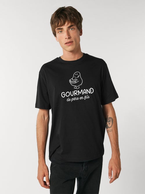 T-shirt Homme - GOURMAND DE PERE EN FILS - Kiabi T-shirt Homme - GOURMAND DE PERE EN FILS - Kiabi