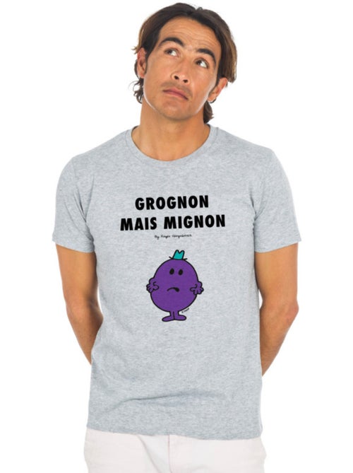 T-shirt Homme - GROGNON MAIS MIGNON 2 - Kiabi