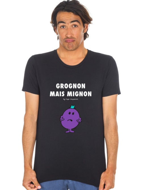 T-shirt Homme - GROGNON MAIS MIGNON 2 - Kiabi