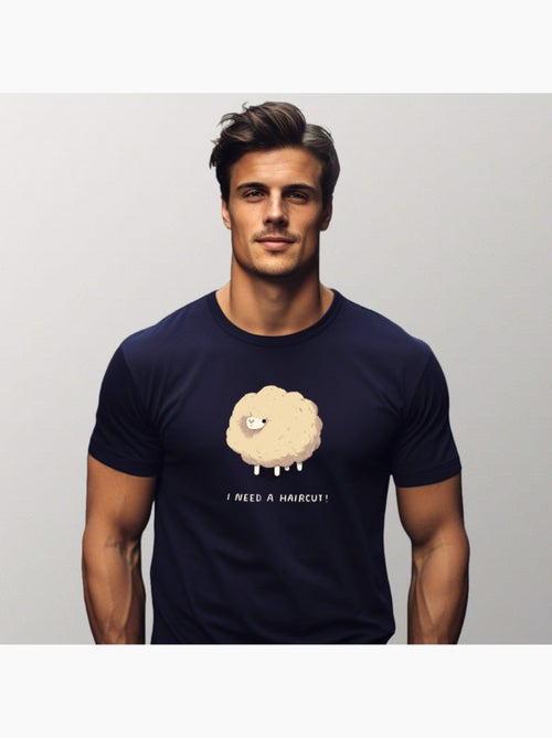 T-shirt Homme - HAIRCUT SHEEP - Kiabi