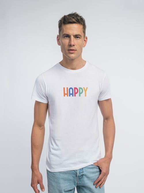 T-shirt Homme - HAPPY COLORÉ - Kiabi T-shirt Homme - HAPPY COLORÉ - Kiabi