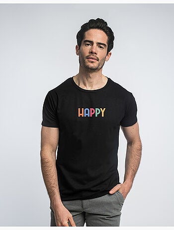 T-shirt Homme - HAPPY COLORÉ