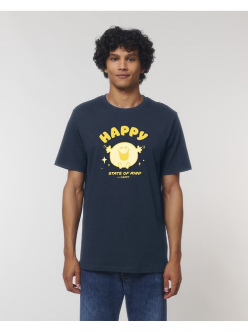 T-shirt Homme - HAPPY STATE OF MIND - Kiabi