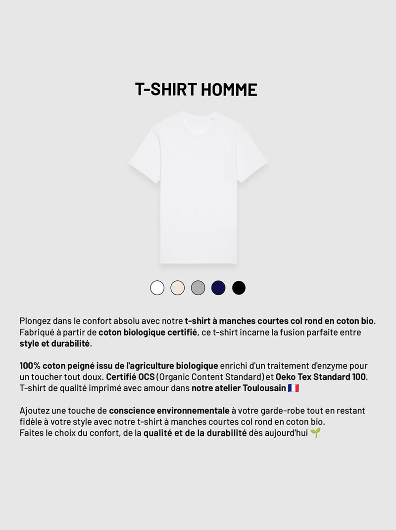 T-shirt Homme - HIBOUFFE Blanc - Kiabi