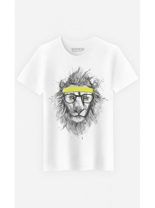 T-shirt Homme - HIPSTER LION - Kiabi