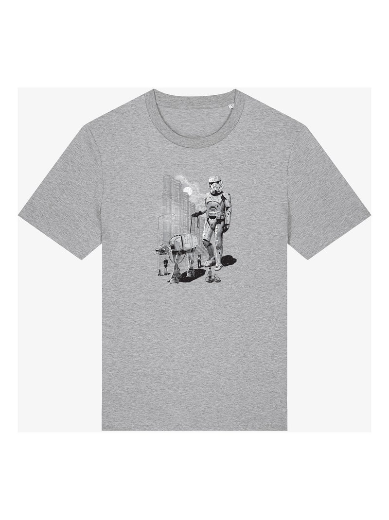 T-shirt Homme - HOLIDAY Gris chiné - Kiabi