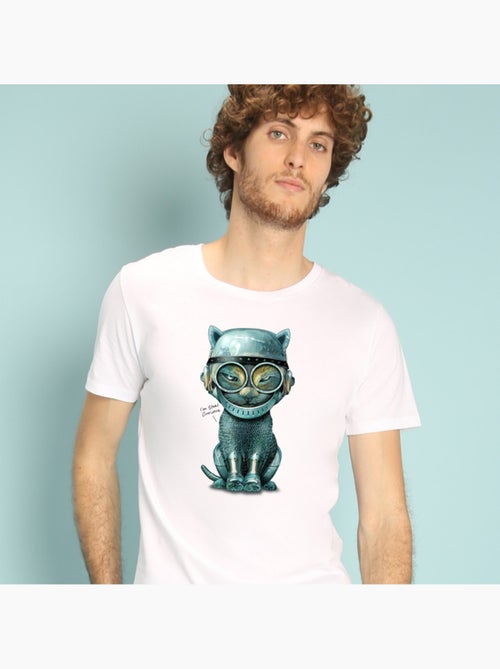 T-shirt Homme - I M STEEL CURIOUS - Kiabi