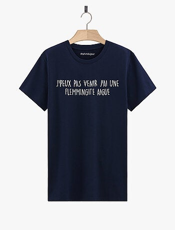 T-shirt Homme - J'AI UNE FLEMMINGITE AIGUE