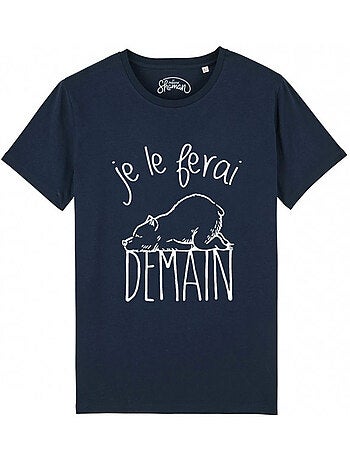T-shirt Homme - JE LE FERAI DEMAIN