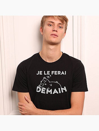 T-shirt Homme - JE LE FERAI DEMAIN