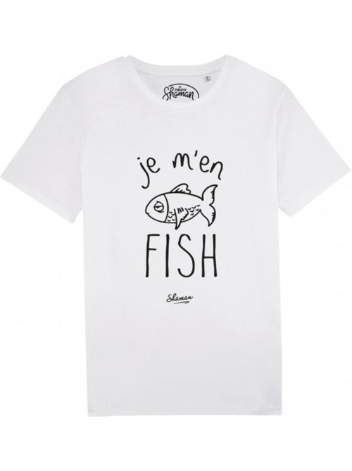 T-shirt Homme - JE M'EN FISH - Kiabi