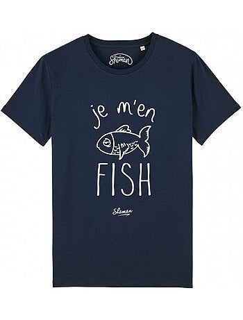 T-shirt Homme - JE M'EN FISH
