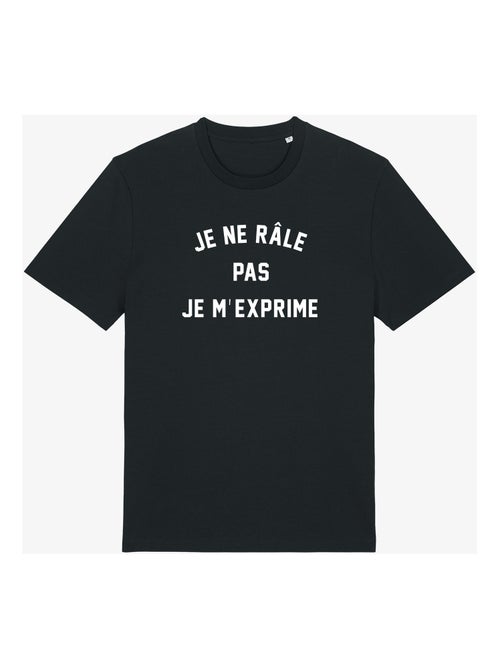 T-shirt Homme - JE NE RÂLE PAS JE M'EXPRIME - Kiabi