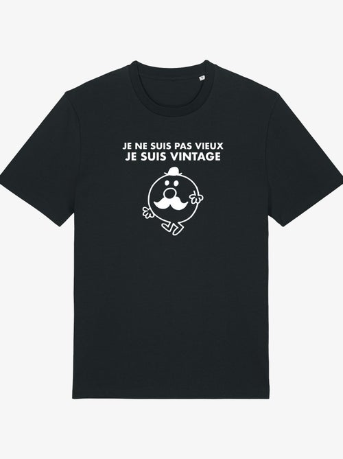 T-shirt Homme - JE NE SUIS PAS VIEUX JE SUIS VINTAGE - Kiabi