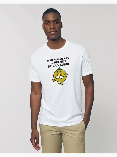 T-shirt Homme - JE NE VIEILLIS PAS JE PRENDS DE LA VALEUR - Kiabi