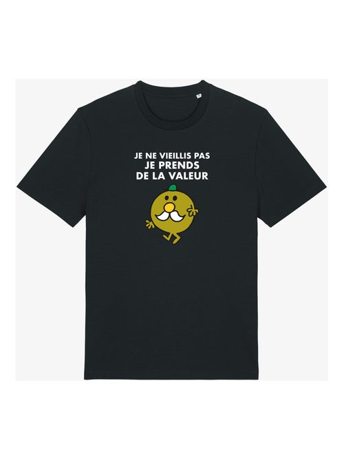 T-shirt Homme - JE NE VIEILLIS PAS JE PRENDS DE LA VALEUR - Kiabi