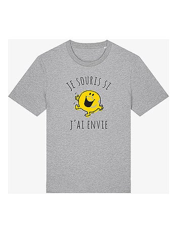 T-shirt Homme - JE SOURIS SI J'AI ENVIE