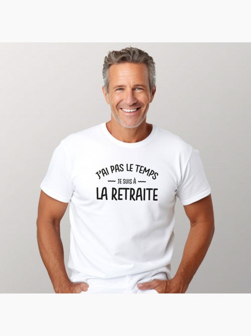 T-shirt Homme - JE SUIS A LA RETRAITE - Kiabi T-shirt Homme - JE SUIS A LA RETRAITE - Kiabi