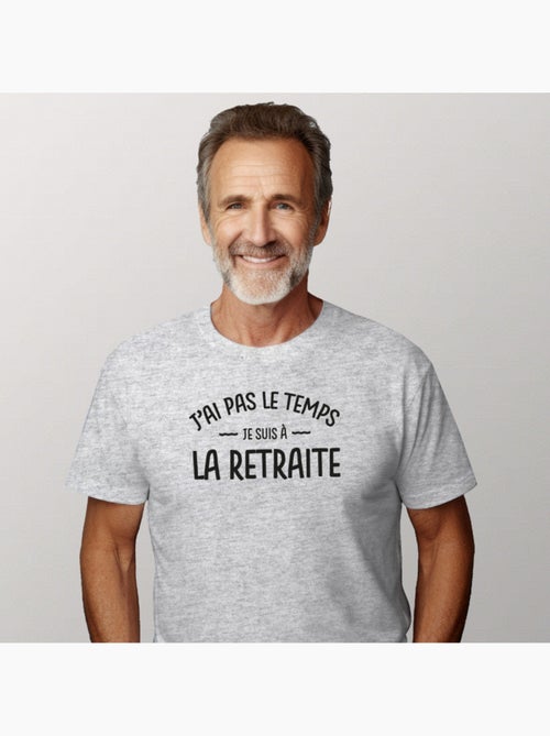 T-shirt Homme - JE SUIS A LA RETRAITE - Kiabi T-shirt Homme - JE SUIS A LA RETRAITE - Kiabi