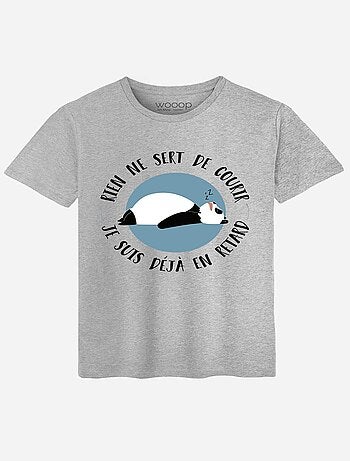 T-shirt Homme - JE SUIS DEJA EN RETARD