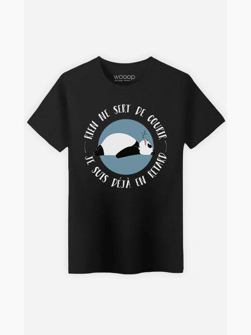 T-shirt Homme - JE SUIS DEJA EN RETARD - Kiabi T-shirt Homme - JE SUIS DEJA EN RETARD - Kiabi