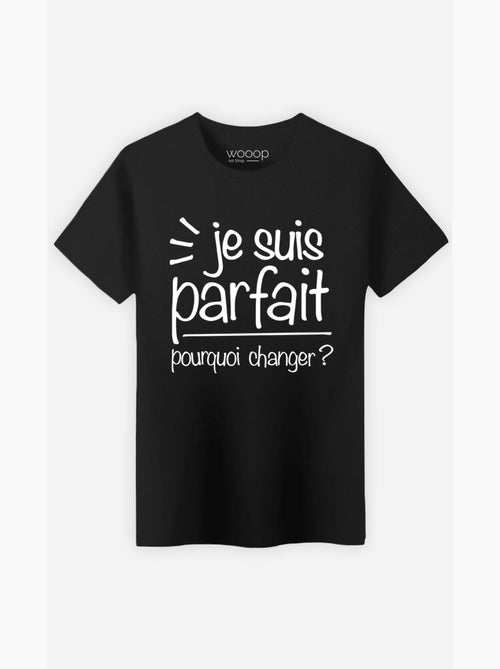 T-shirt Homme - JE SUIS PARFAIT - Kiabi T-shirt Homme - JE SUIS PARFAIT - Kiabi