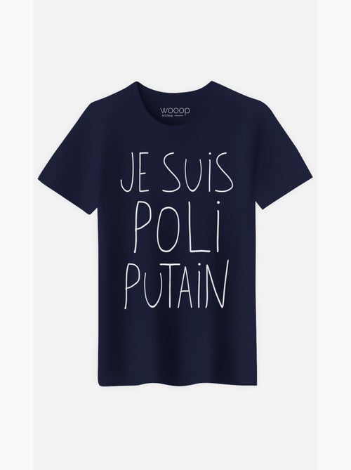 T-shirt Homme - JE SUIS POLI - Kiabi