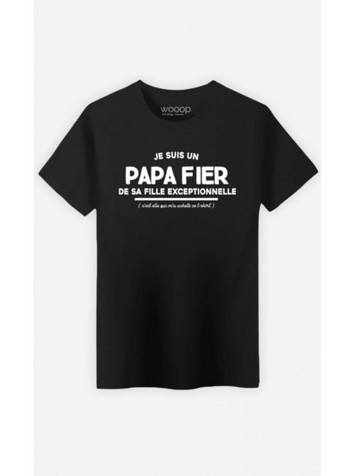 T-shirt Homme - JE SUIS UN PAPA FIER - Kiabi T-shirt Homme - JE SUIS UN PAPA FIER - Kiabi