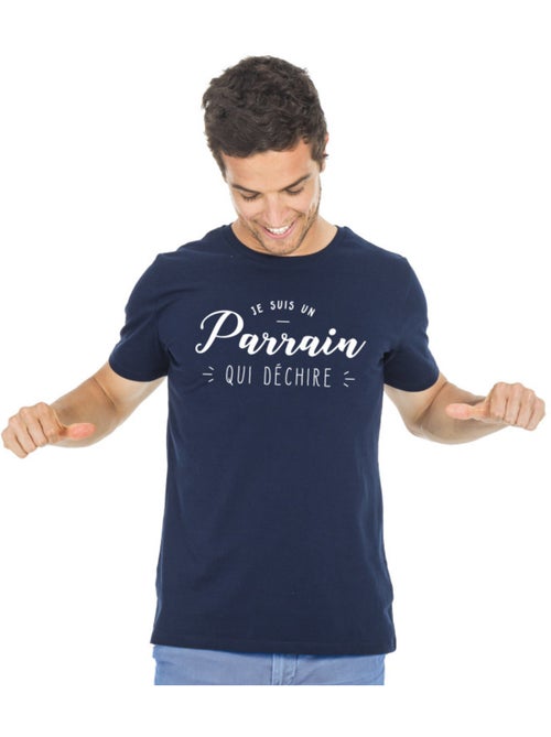 T-shirt Homme - JE SUIS UN PARRAIN QUI DÉCHIRE - Kiabi T-shirt Homme - JE SUIS UN PARRAIN QUI DÉCHIRE - Kiabi