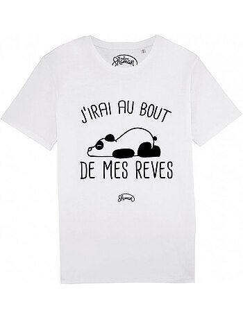 T-shirt Homme - J'IRAI AU BOUT DE MES REVES