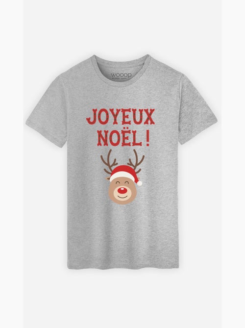 T-shirt Homme - JOYEUX NOËL RENNE - Kiabi T-shirt Homme - JOYEUX NOËL RENNE - Kiabi