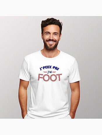 T-shirt Homme - J'PEUX PAS J'AI FOOT