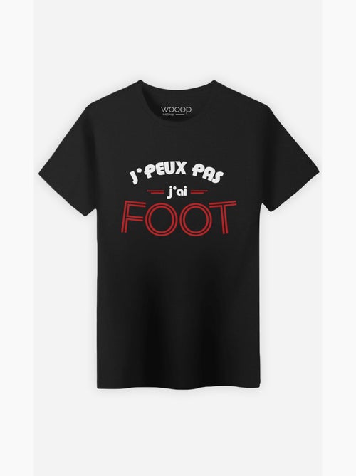 T-shirt Homme - J'PEUX PAS J'AI FOOT - Kiabi