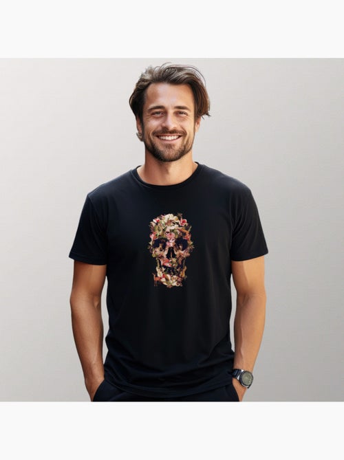 T-shirt Homme - JUNGLE SKULL - Kiabi