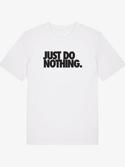 T-shirt Homme - JUST DO NOTHING - Kiabi T-shirt Homme - JUST DO NOTHING - Kiabi