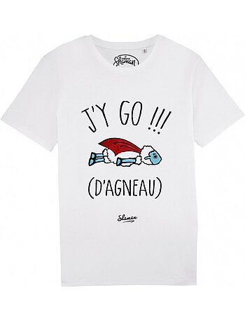 T-shirt homme - j'y go d'agneau