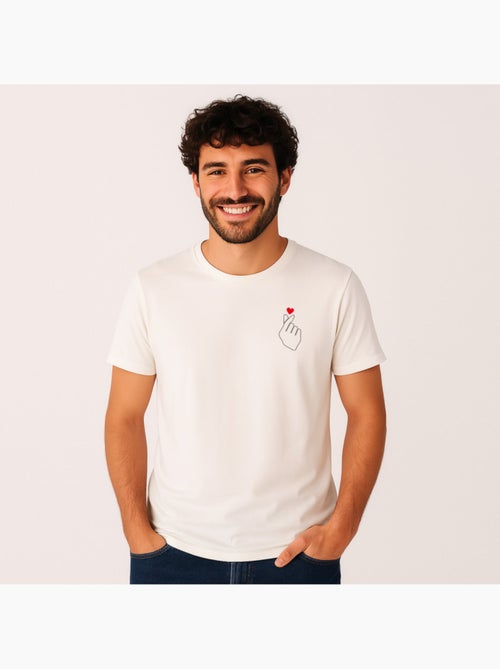 T-shirt Homme - K LOVE CŒUR - Kiabi T-shirt Homme - K LOVE CŒUR - Kiabi