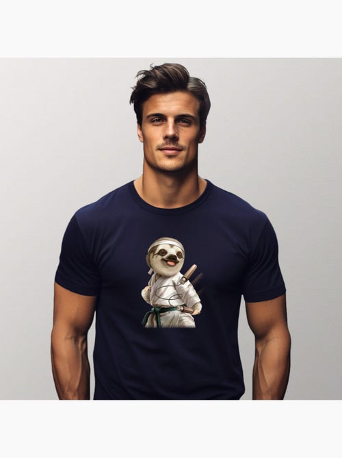 T-shirt Homme - KARATE SLOTH - Kiabi T-shirt Homme - KARATE SLOTH - Kiabi