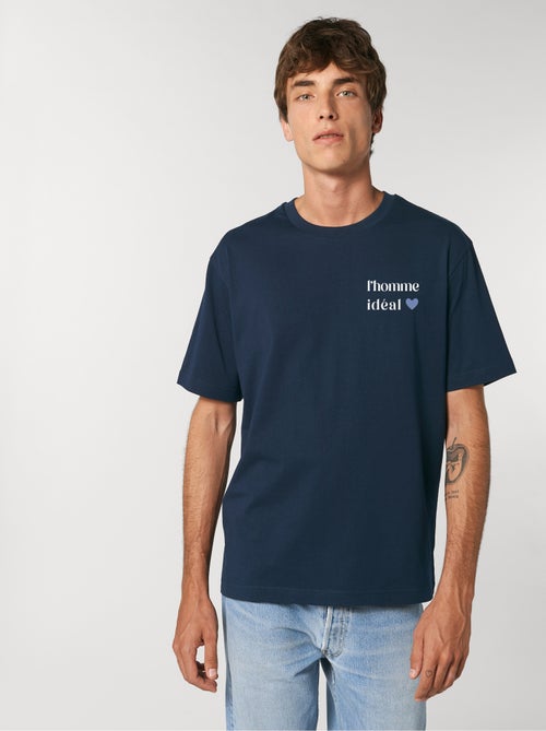 T-shirt Homme - L HOMME IDEAL COEUR - Kiabi T-shirt Homme - L HOMME IDEAL COEUR - Kiabi