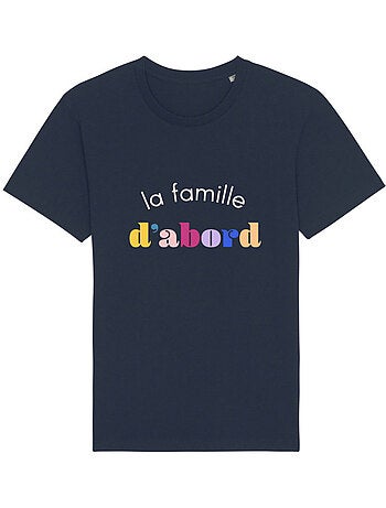 T-shirt homme - la famille d'abord