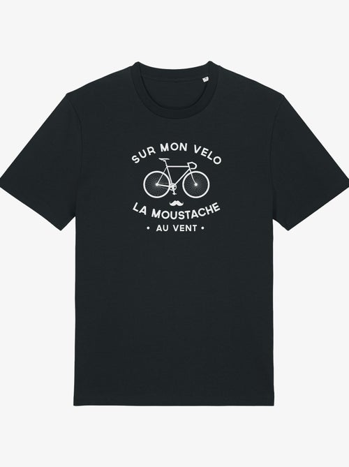 T-shirt Homme - LA MOUSTACHE AU VENT - Kiabi