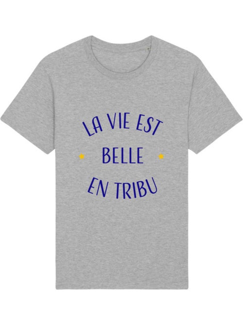 T-shirt Homme - LA VIE EST BELLE EN TRIBU - Kiabi T-shirt Homme - LA VIE EST BELLE EN TRIBU - Kiabi