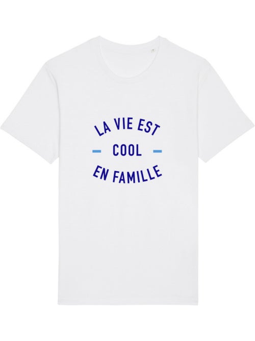 T-shirt Homme - LA VIE EST COOL EN FAMILLE - Kiabi T-shirt Homme - LA VIE EST COOL EN FAMILLE - Kiabi