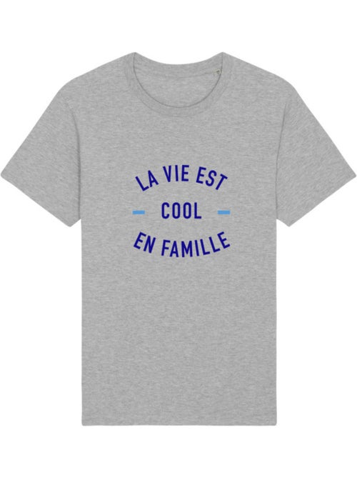 T-shirt Homme - LA VIE EST COOL EN FAMILLE - Kiabi T-shirt Homme - LA VIE EST COOL EN FAMILLE - Kiabi