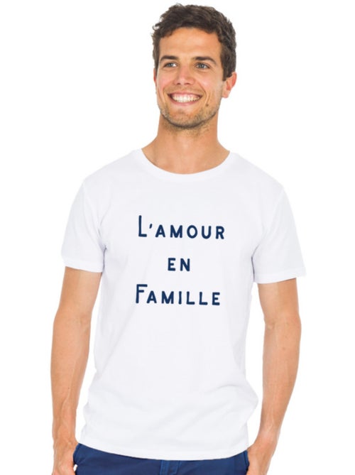 T-shirt Homme - L'AMOUR EN FAMILLE WAF - Kiabi T-shirt Homme - L'AMOUR EN FAMILLE WAF - Kiabi